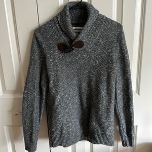 Joseph Abboud Men’s Gray Wool Sweater